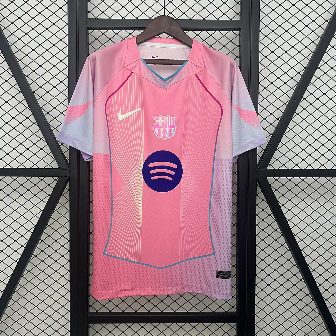 2025/2026 Barcelona Concept Pink Football Shirt