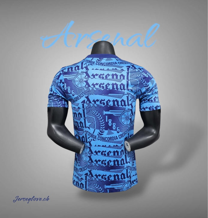 2024/2025 Player Version Arsenal Special Edition Blue Football Shirt