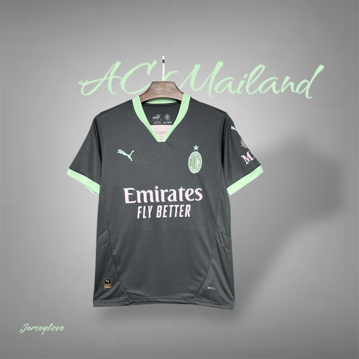 2024/2025 AC Milan Third Away Football Shirt