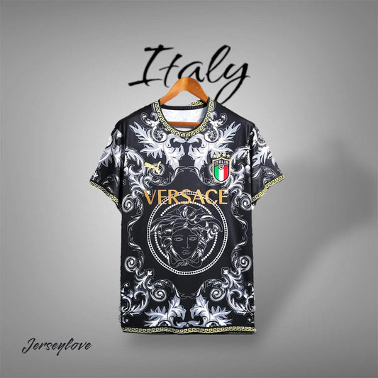 Italy Special Edition Black Football Shirt