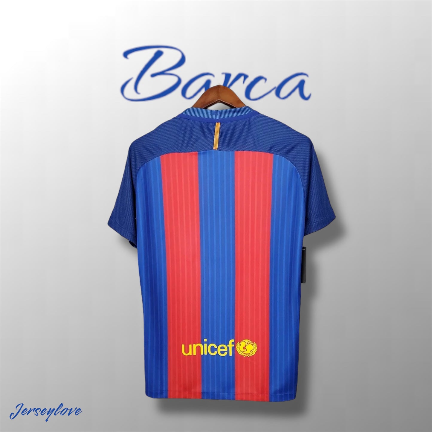 2016/2017 Retro Barcelona Football Shirt Home