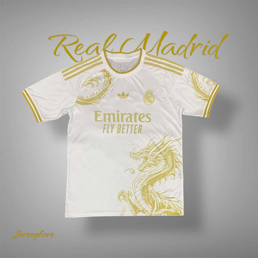 Real Madrd dragon white edition