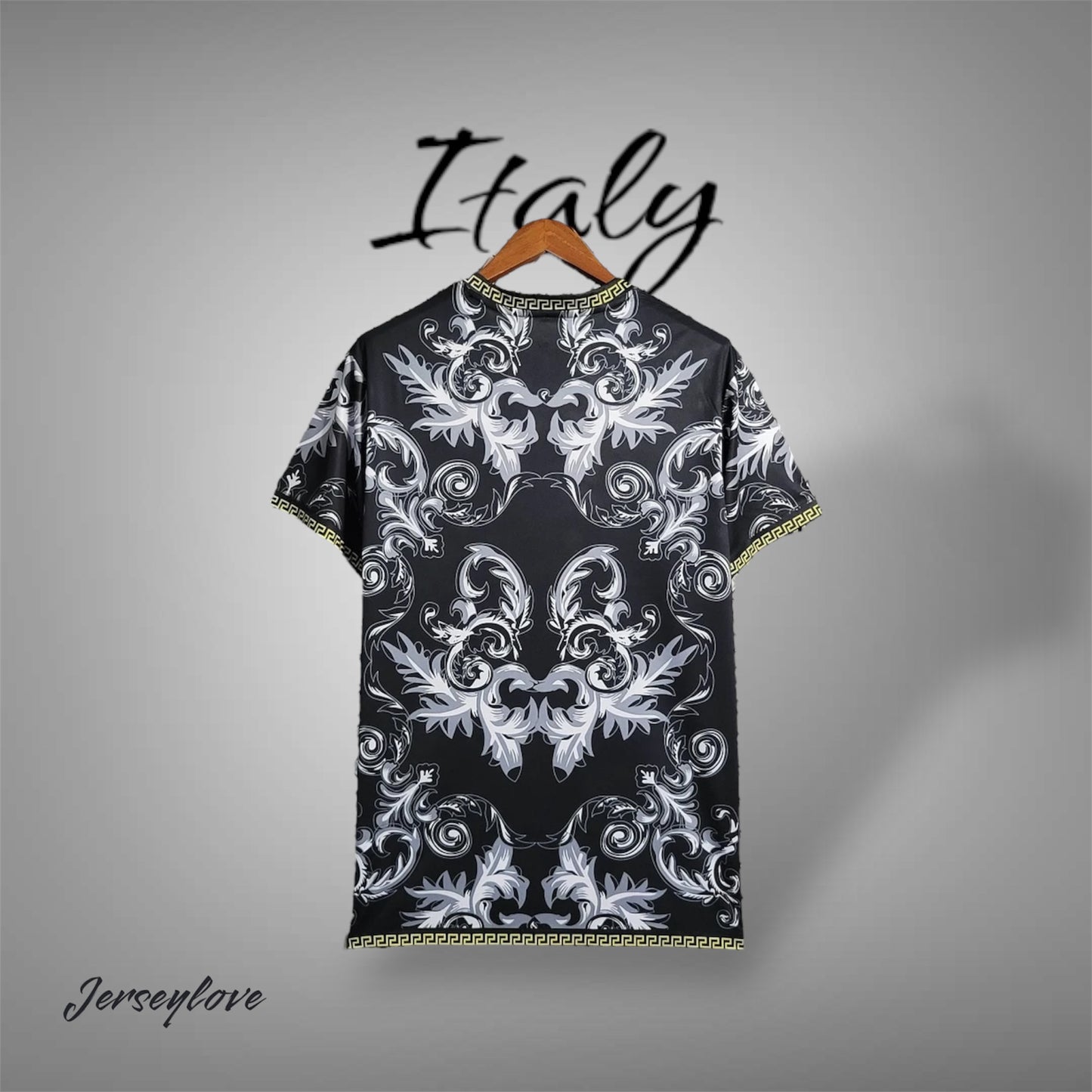 Italy Special Edition Black Football Shirt