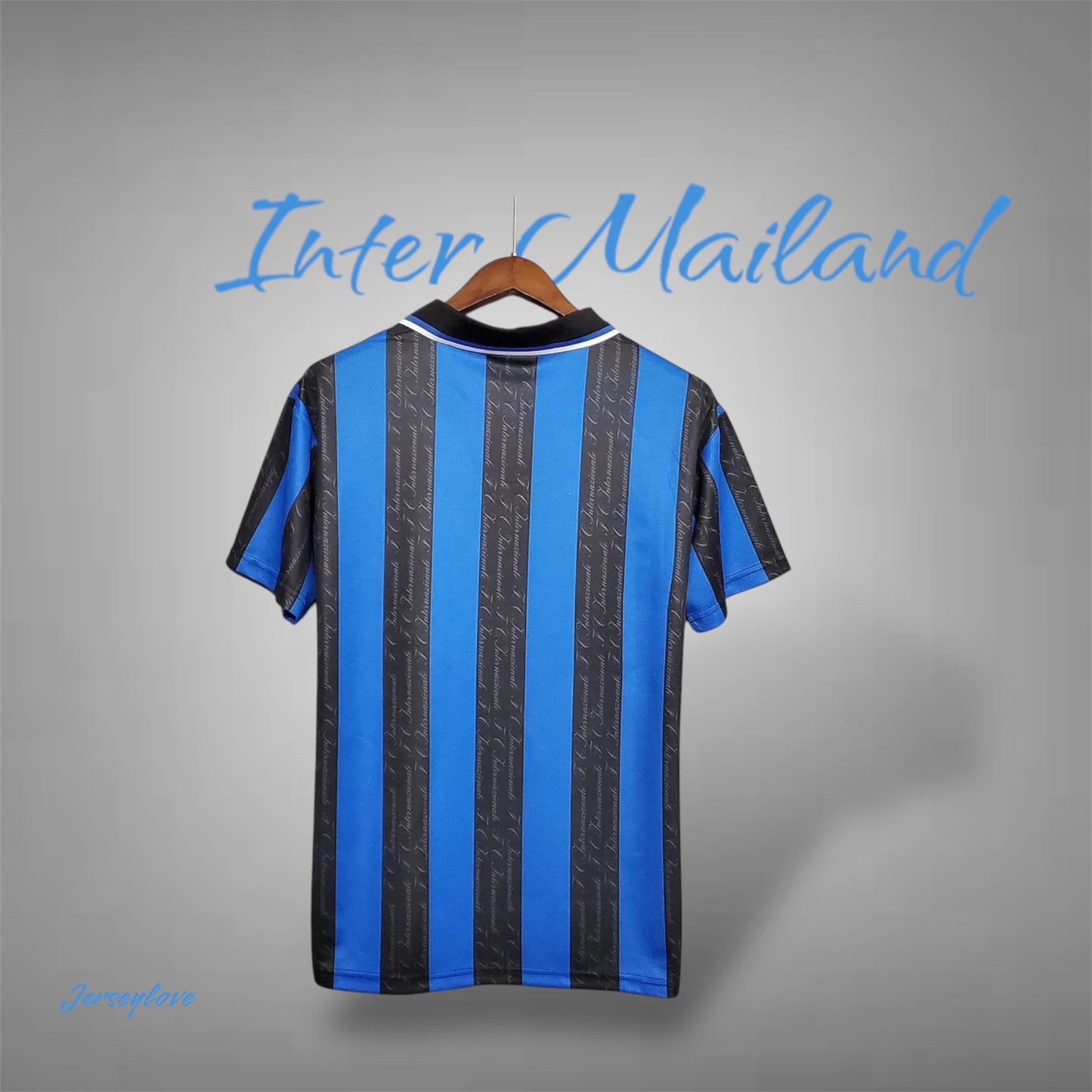 1997/1998 Retro Internazionale Milan Home Football Shirt