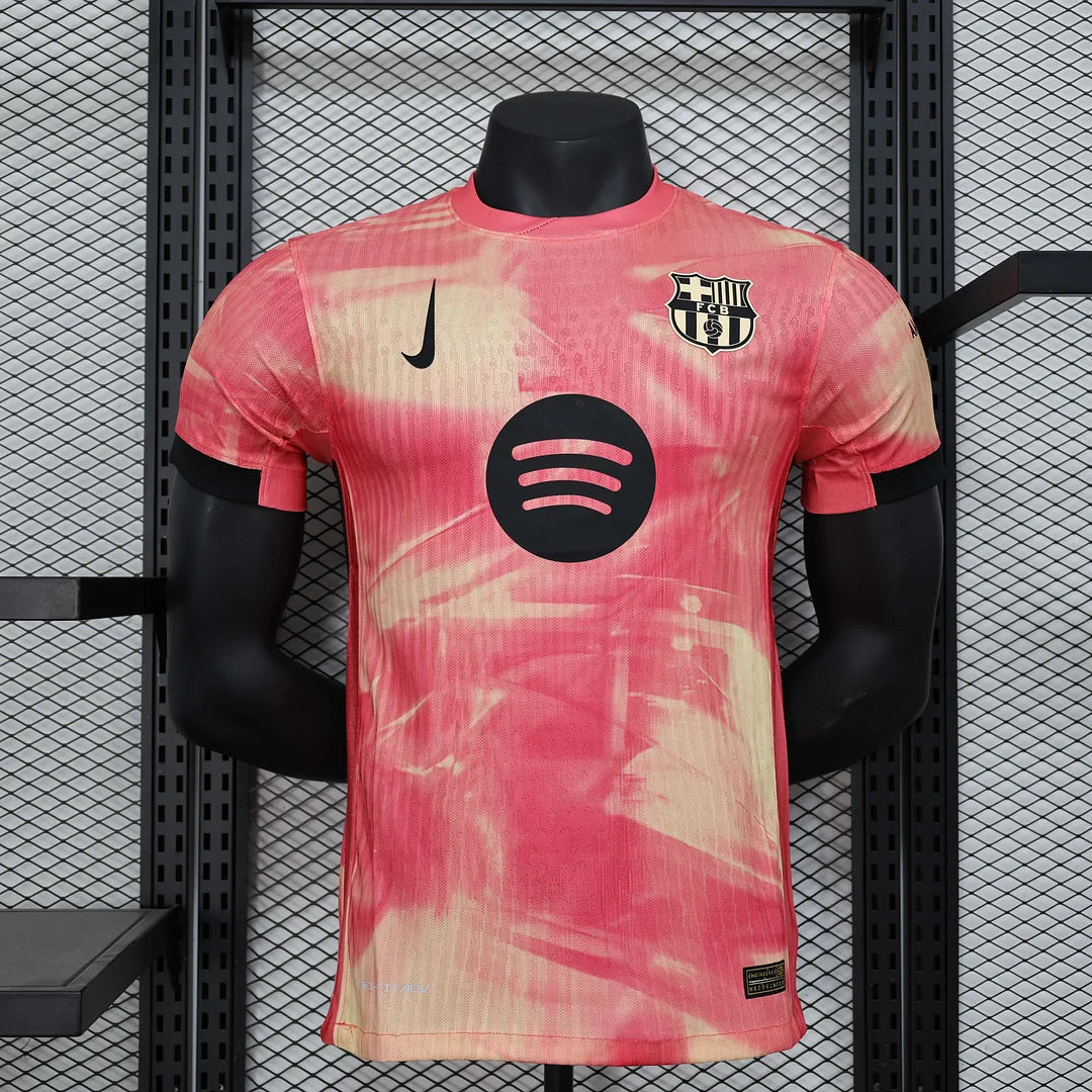 2024/2025 Spielerversion Barcelona Special Edition Rosa Fußballtrikot 1:1 Thai-Qualität