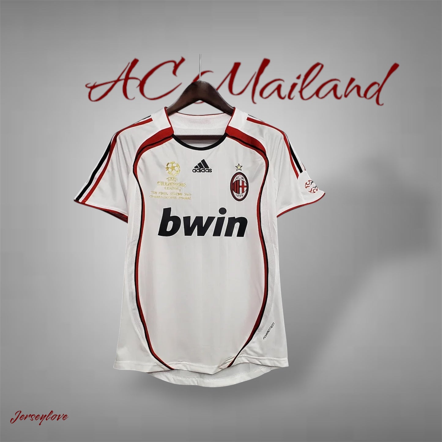 2006/2007 Retro AC Milan Away Football Shirt