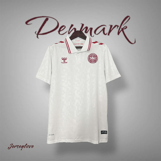 2024 Denmark National Team Away Football Shirt